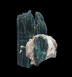 Indicolite, Santa Rosa Mine, Itambacuri, Minas Gerais, Brazil
